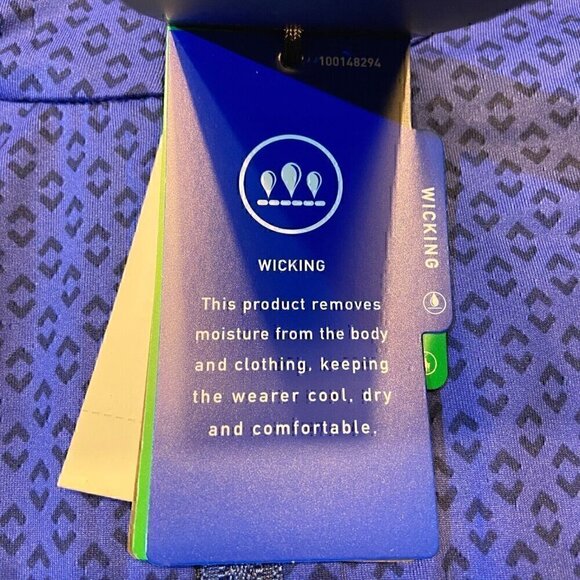 RLX Ralph Lauren Men's Golf LS Quarter Zip Blue Performance Stretch Sports Logo - Picture 9 of 11